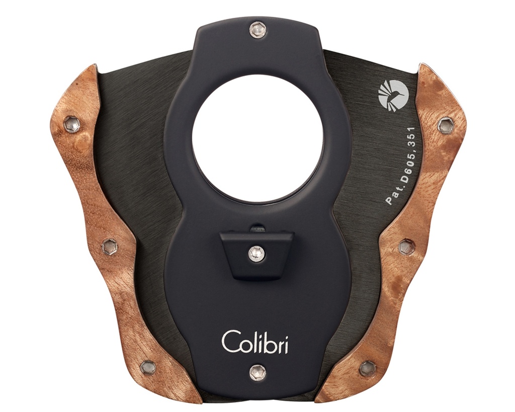 Cigar Cutter - Colibri Wood Black/Light Burl