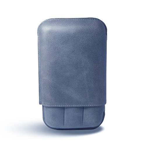 Cigar Case - Recife Chicago Blue Label - 3 Cigars