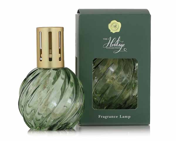 Fragrance Lamp - Ashleigh & Burwood Spiral Green