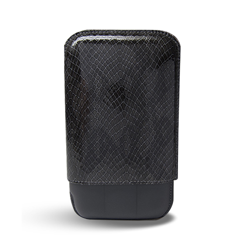 Cigar Case - Recife Miami Vice Anatomic Grey - 3 Cigars