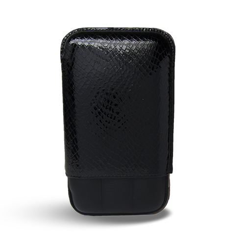 Cigar Case - Recife Miami Vice Angel Black - 3 Cigars