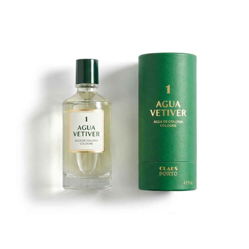 Fragrance - Claus Porto Cologne N°1 Agua Vetiver - 125Ml