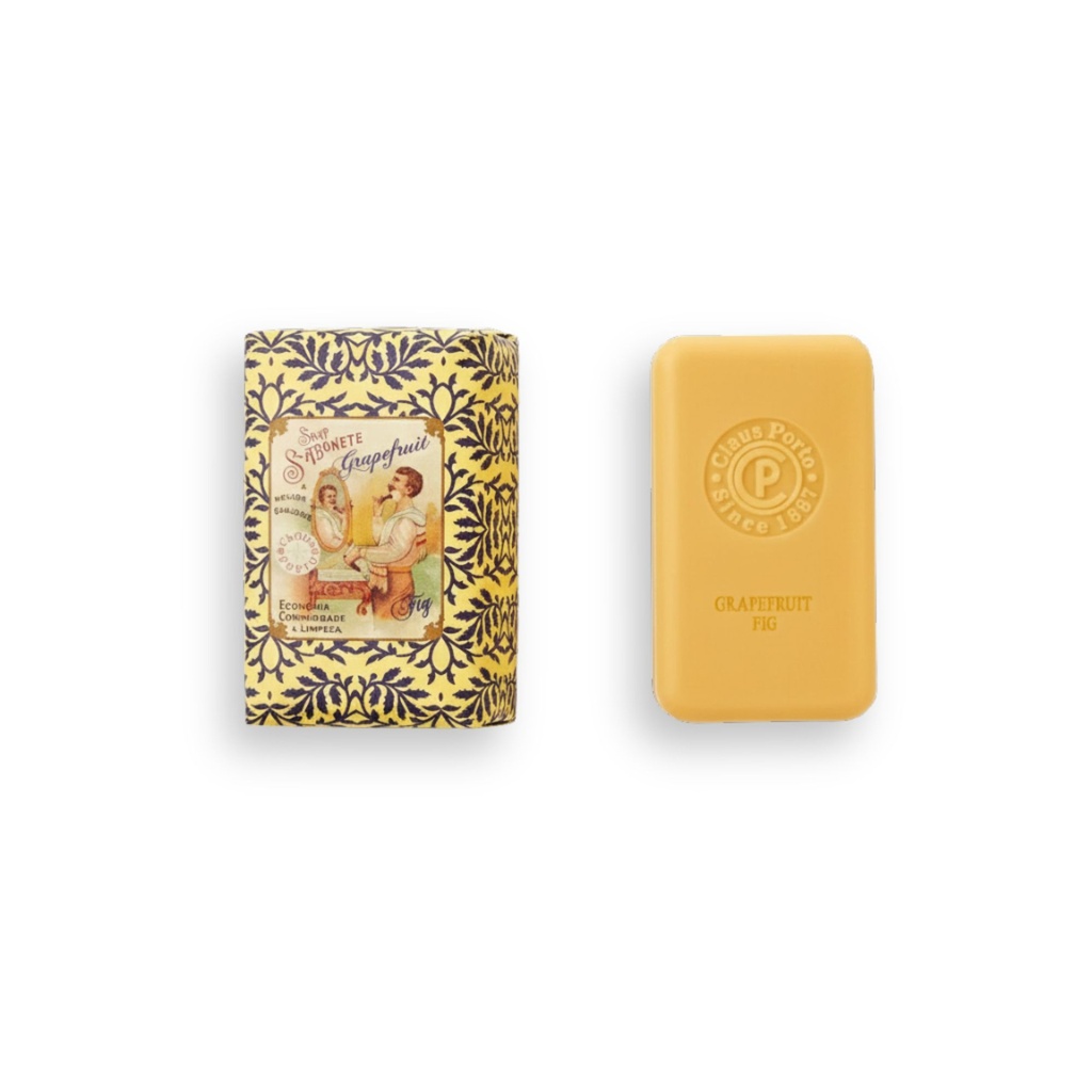 Body Care - Claus Porto Barbear Grapefruit Fig Soap Bar - 150g