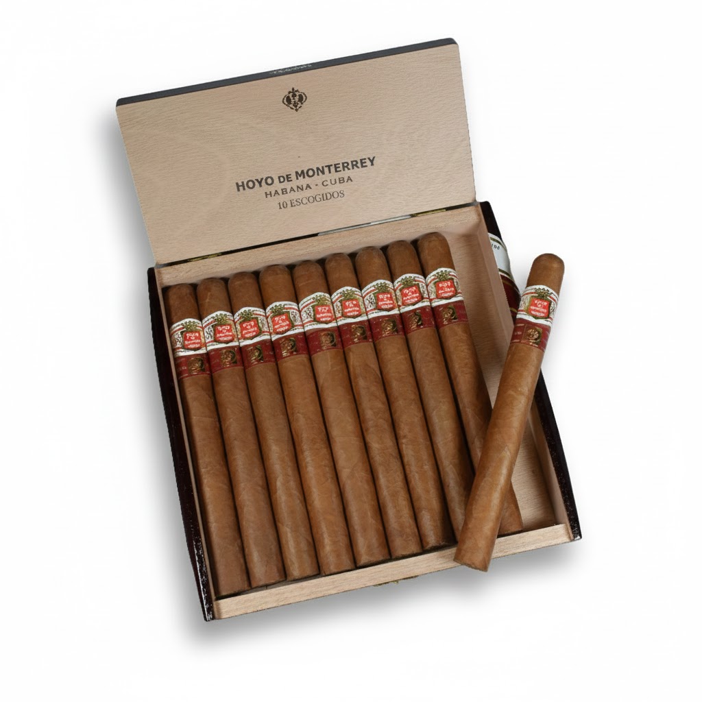 Hoyo De Monterrey Escogidos Lcdh Aged 2018 - Box Of 10 Cigars
