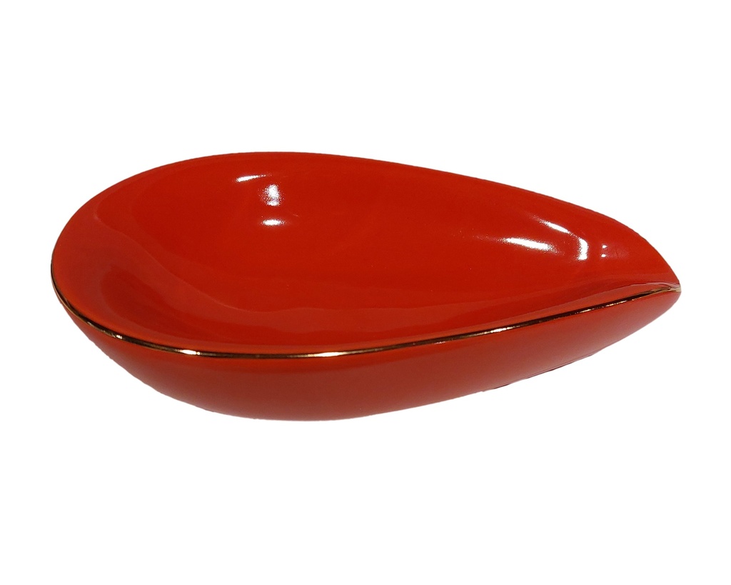 Ashtray - Chacom Ceramic Red - 1 Cigar