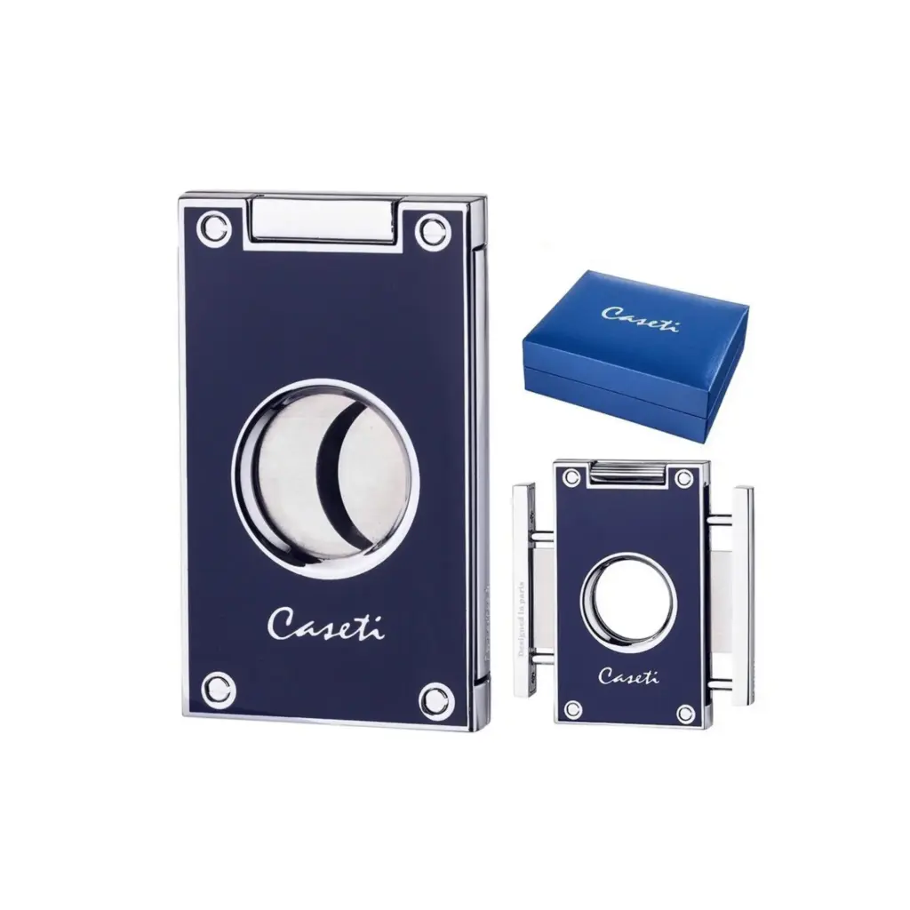 Cigar Cutter - Caseti Paris Blue