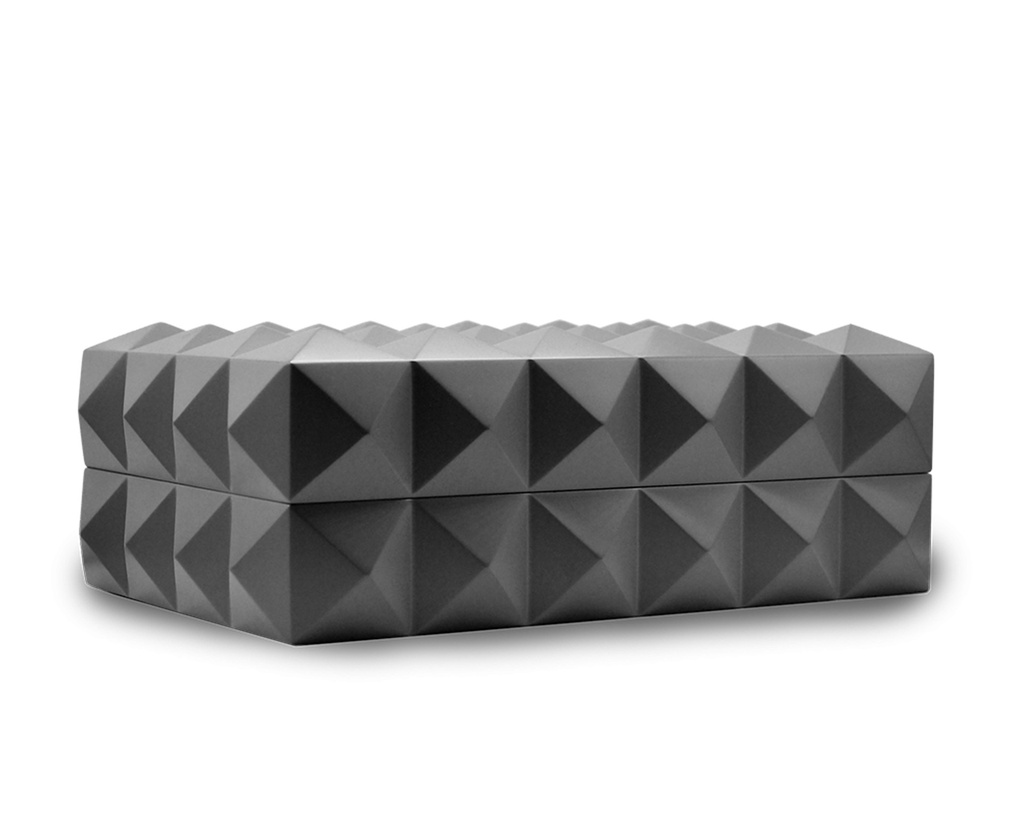 Humidor - Colibri Quasar Desktop Dark Grey - 45 Cigars