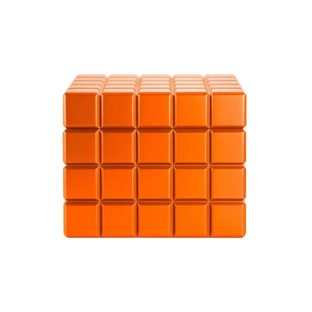 Humidor - Colibri Heritage Cube Orange - 60-80 Cigars
