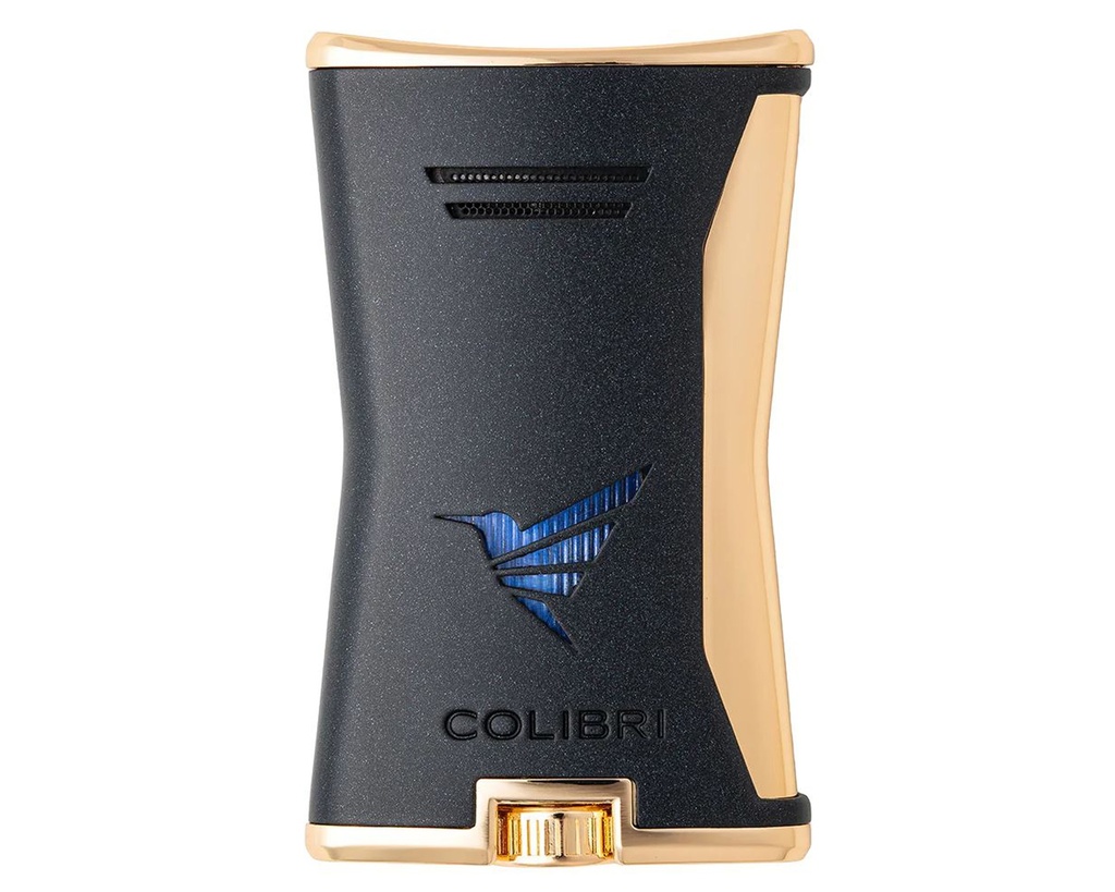 Lighter - Colibri Slim Black/Gold