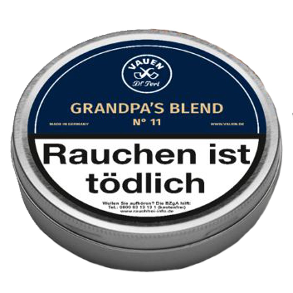 Pipe Tobacco - Vauen Grandpa'S Blend - Tin Of 50G