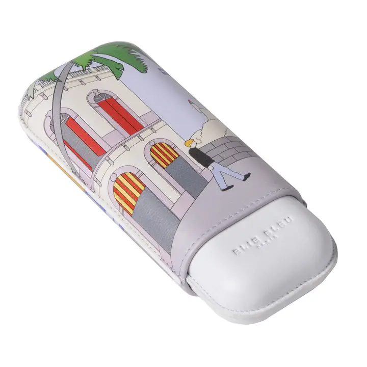 Cigar Case - Elie Bleu 27Mm Casa Cubana - 2 Cigars