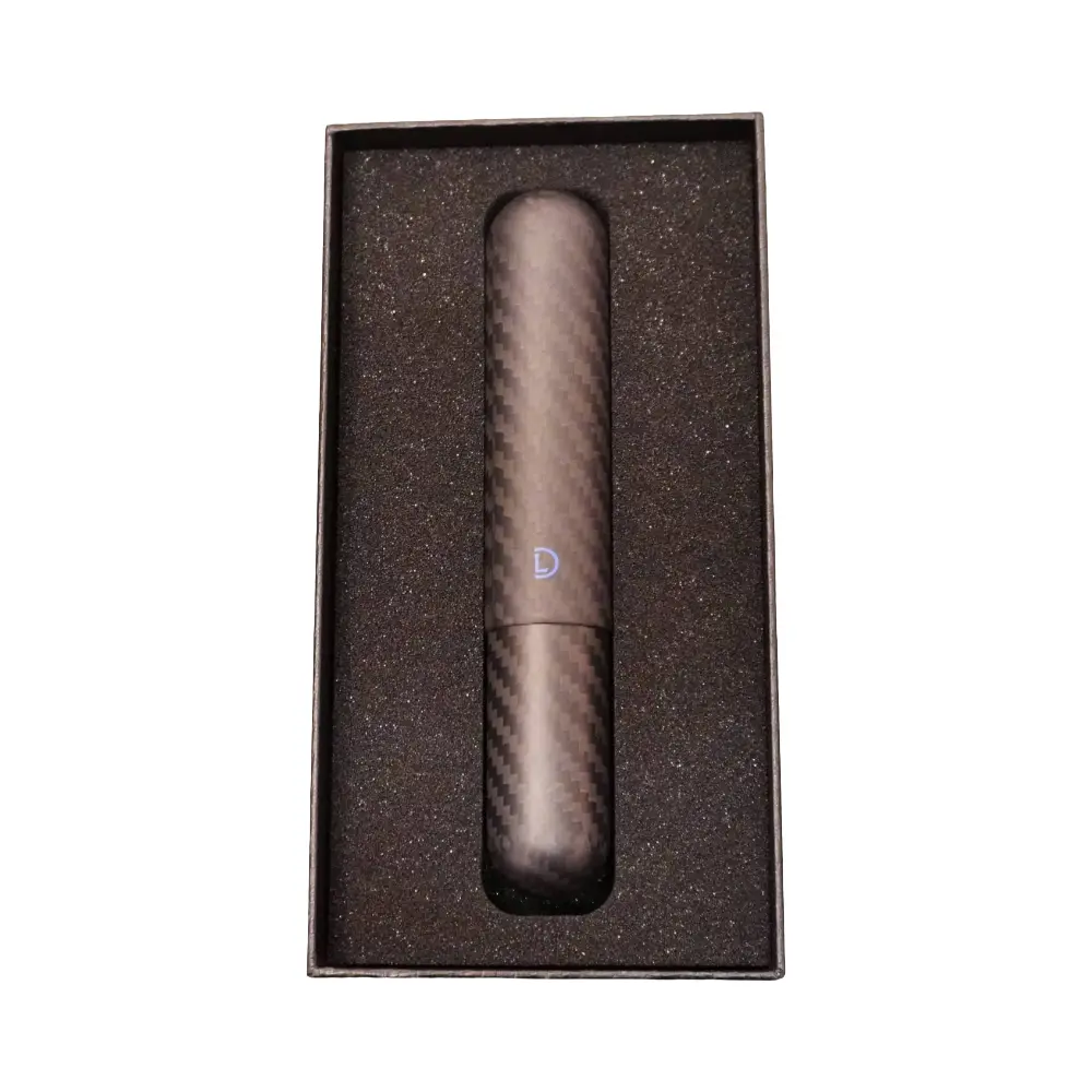 Cigar Case - Dominique London Signature Carbon Fibre 1 Cigar
