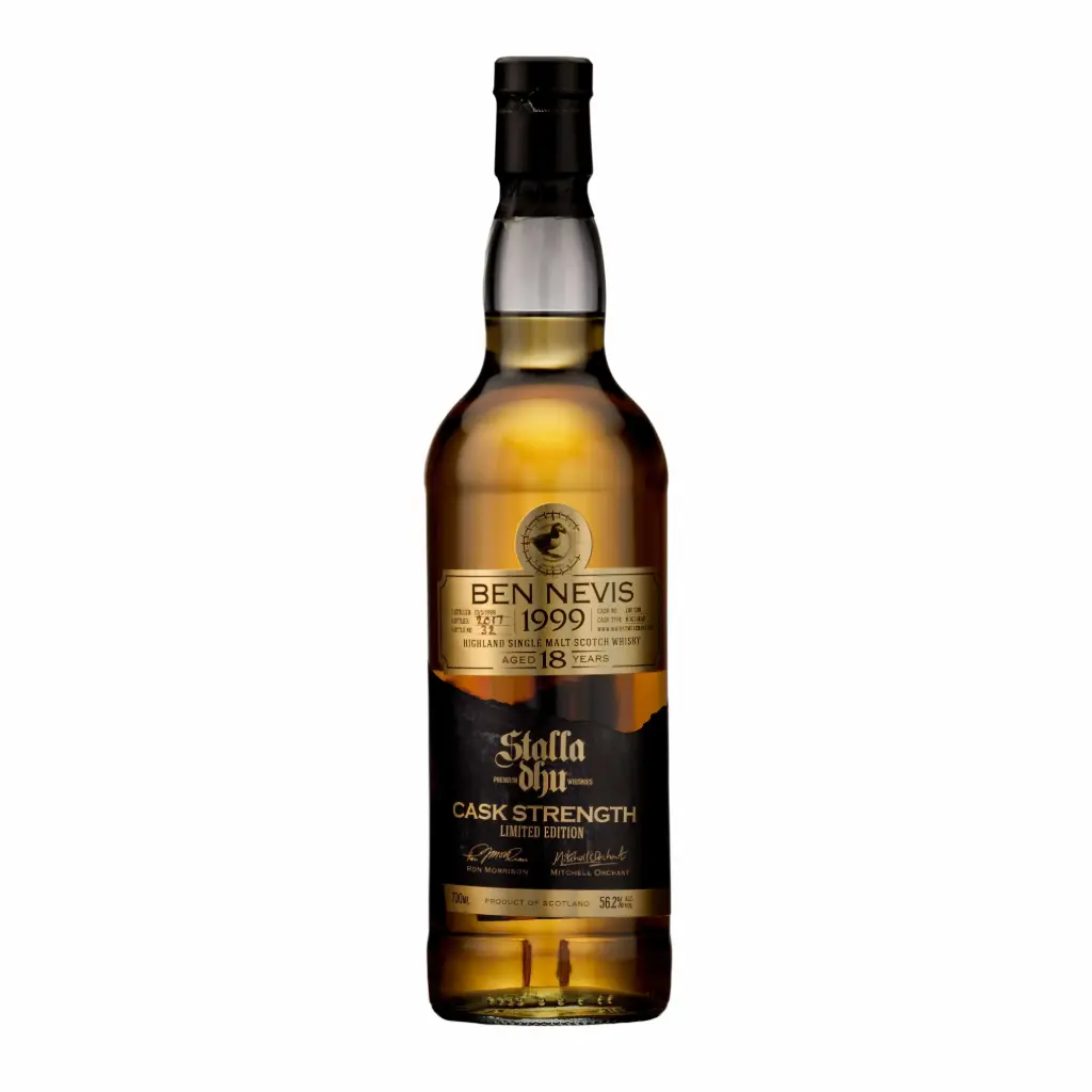 Whisky - Stalla Dhu Single Cask Ben Nevis 18 Year Old Cask Strength - 70cl 56.2%