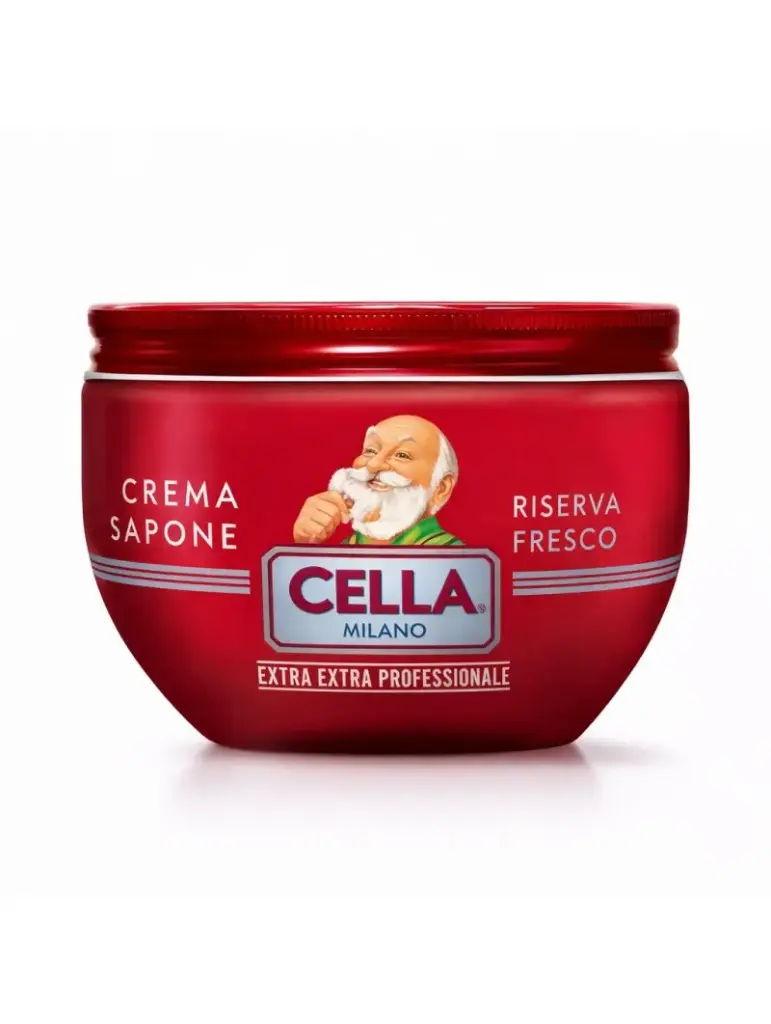 Shaving Cream Soap - Cella Milano Riserva Fresco - 300 ml / 10.2 fl.oz   