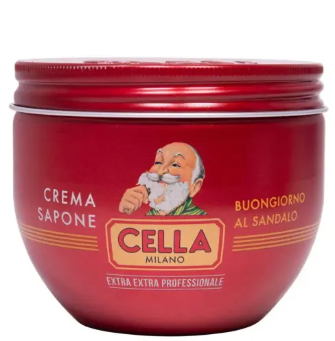 Soft Shaving Cream - Cella Milano Buongiorno al Sandalo - 100 ml / 3.5 fl.oz    