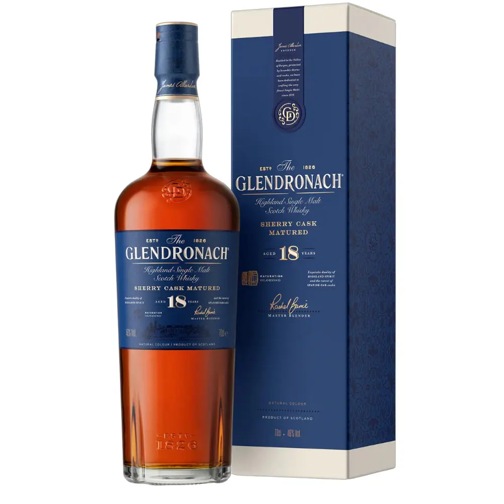 Bar - Whisky - Glendronach 18 Year Old 46.0% 70cl Bottle