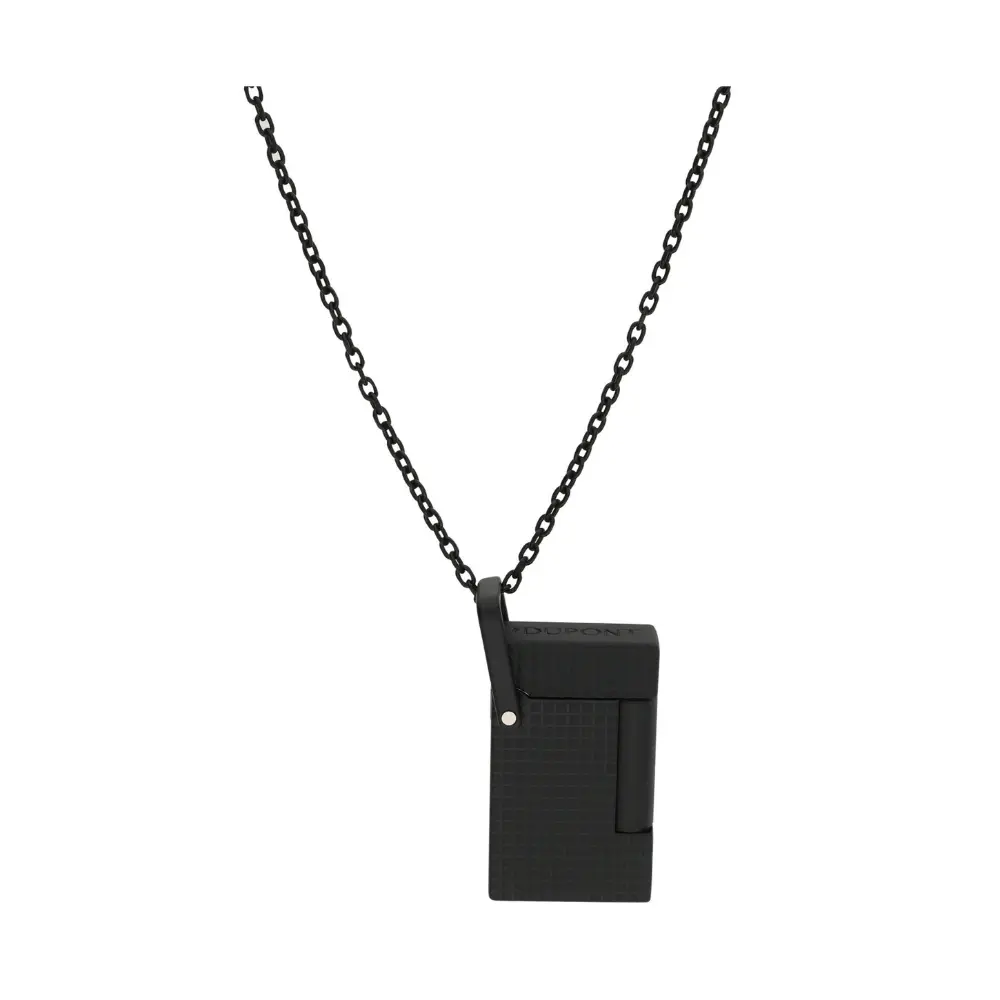 Lighter - S.T. Dupont Necklace Black