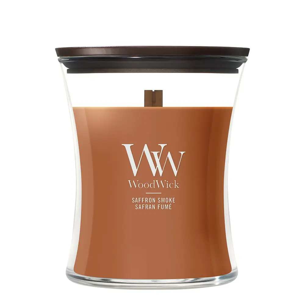 Candle - Woodwick Saffron Smoke - Medium