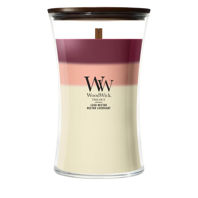 Candle - Woodwick Trilogy Lush Nectar - Large