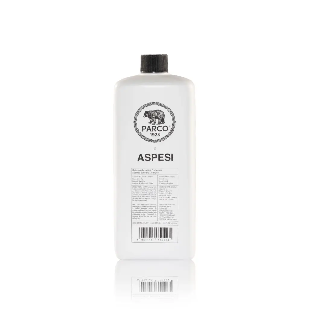 Laundry Scent - Washing Machine Detergent Parco1923 & Aspesi - 1L