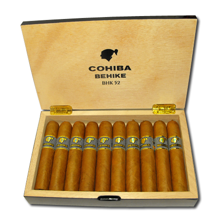 Cohiba Behike BHK 52 - Box Of 10 Cigars