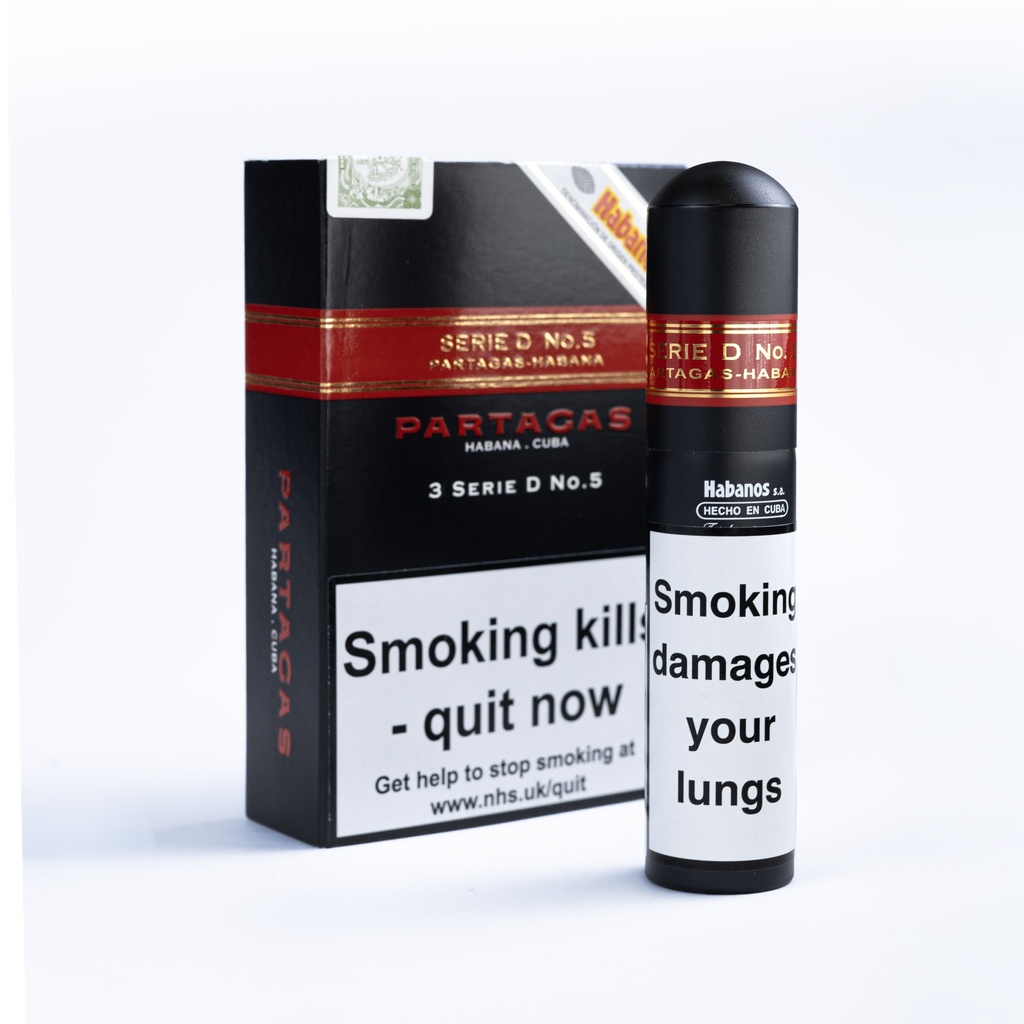 Partagas Serie D No. 5 A.T. - Pack of 3 Cigars