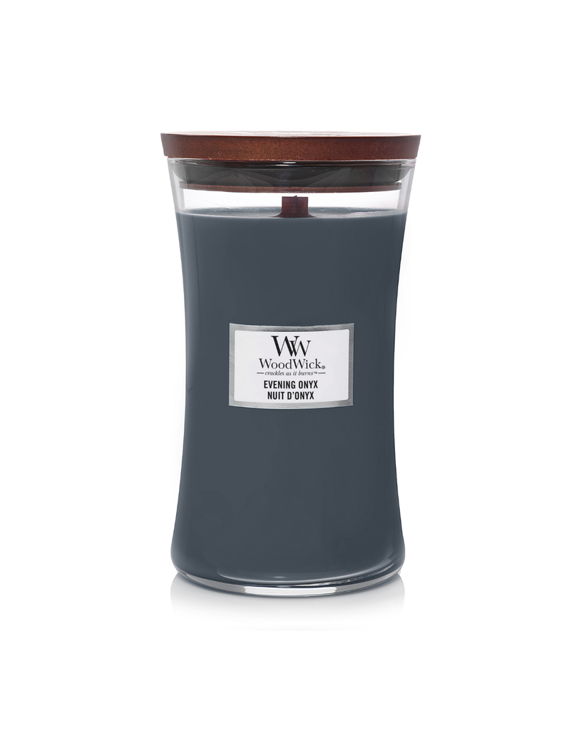 Candle - Woodwick Evening Onyx - Large