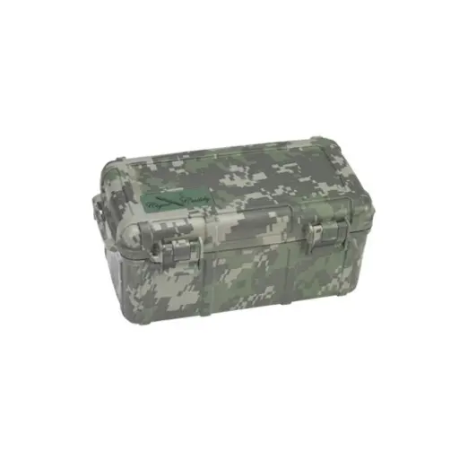 [12558] Humidor - Cigar Caddy Travel Forest Camo - 15 Cigars