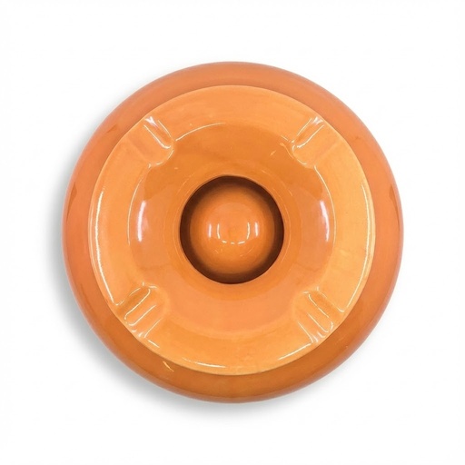 [12718] Ashtray - Dominique London Big Moroccan Orange - 4 Cigars