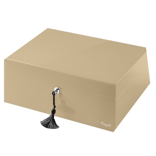 [17424] Humidor - Caseti Paris Grey - 80-120 Cigars