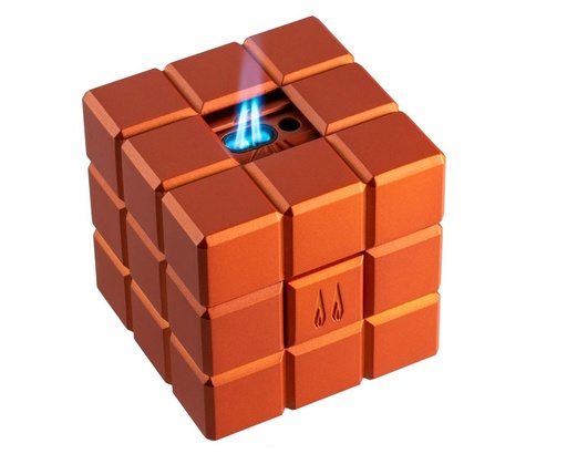 [17852] Lighter - Colibri Heritage Cube Table Orange