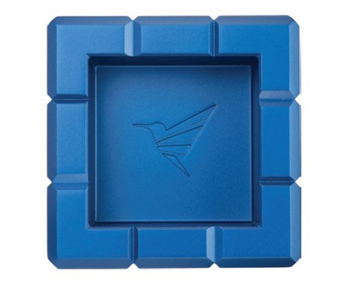 [17908] Ashtray - Colibri Heritage Cube Blue