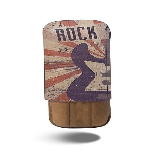 [18016] Cigar Case - Recife Rock 'N Roll Whisky - 3 Cigars