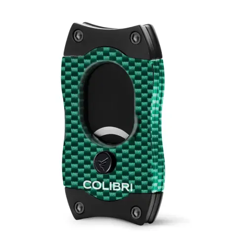 [49249] Cigar Cutter - Colibri S-Cut Carbon Green