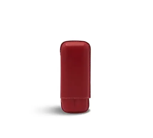 [52472] Cigar Case - Recife 25 - 130 Liberte F Leger Poppy Red - 2 Cigars   