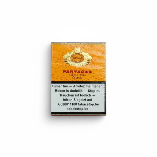 [8466] Partagas Club - Pack Of 20 Cigarillos